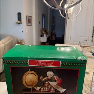 Santa Claus Globe Holiday Decoration